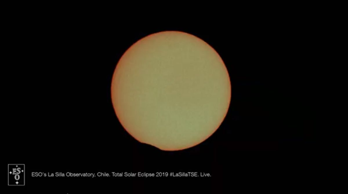 Солнечное затмение в 2019 году. Solar Eclipse Commander TDS.