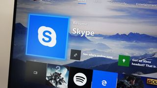 Skype on Xbox One