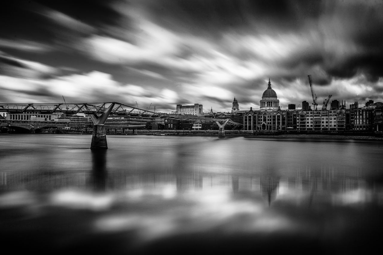 Dark clouds over the City