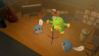 A Pokémon jazz band in Hi-Hat cafe