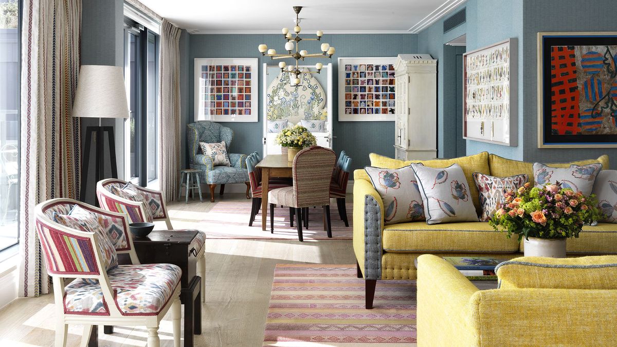 Kit Kemp reveals how to create the illusion of space with a rug Homes