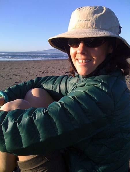 Mary in Jenner, California.