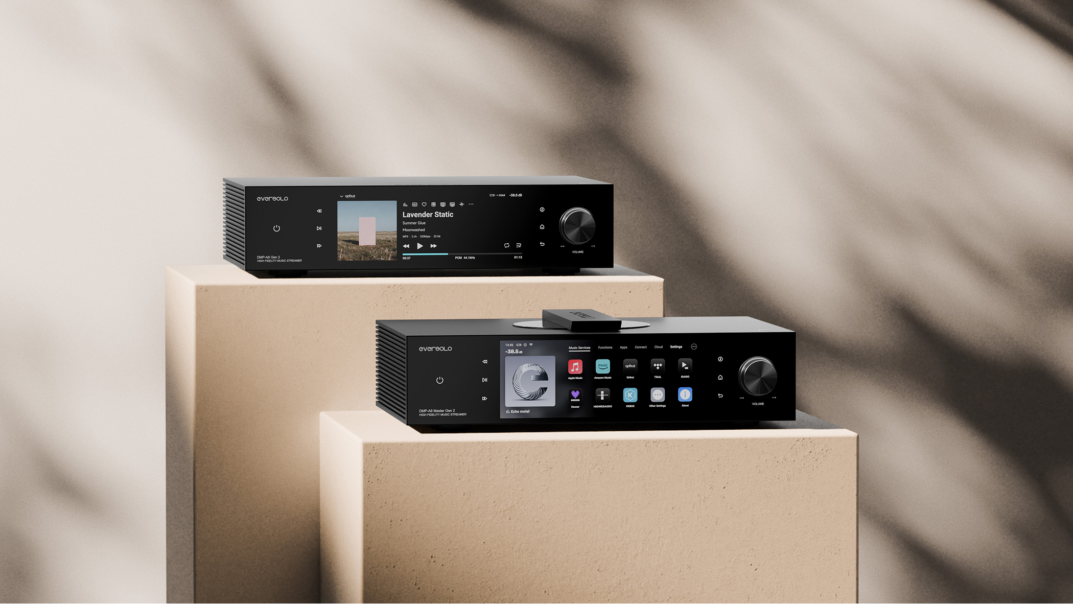 Eversolo DMP-A8 Gen 2 and Eversolo DMP-A8 Master Gen 2 streamers