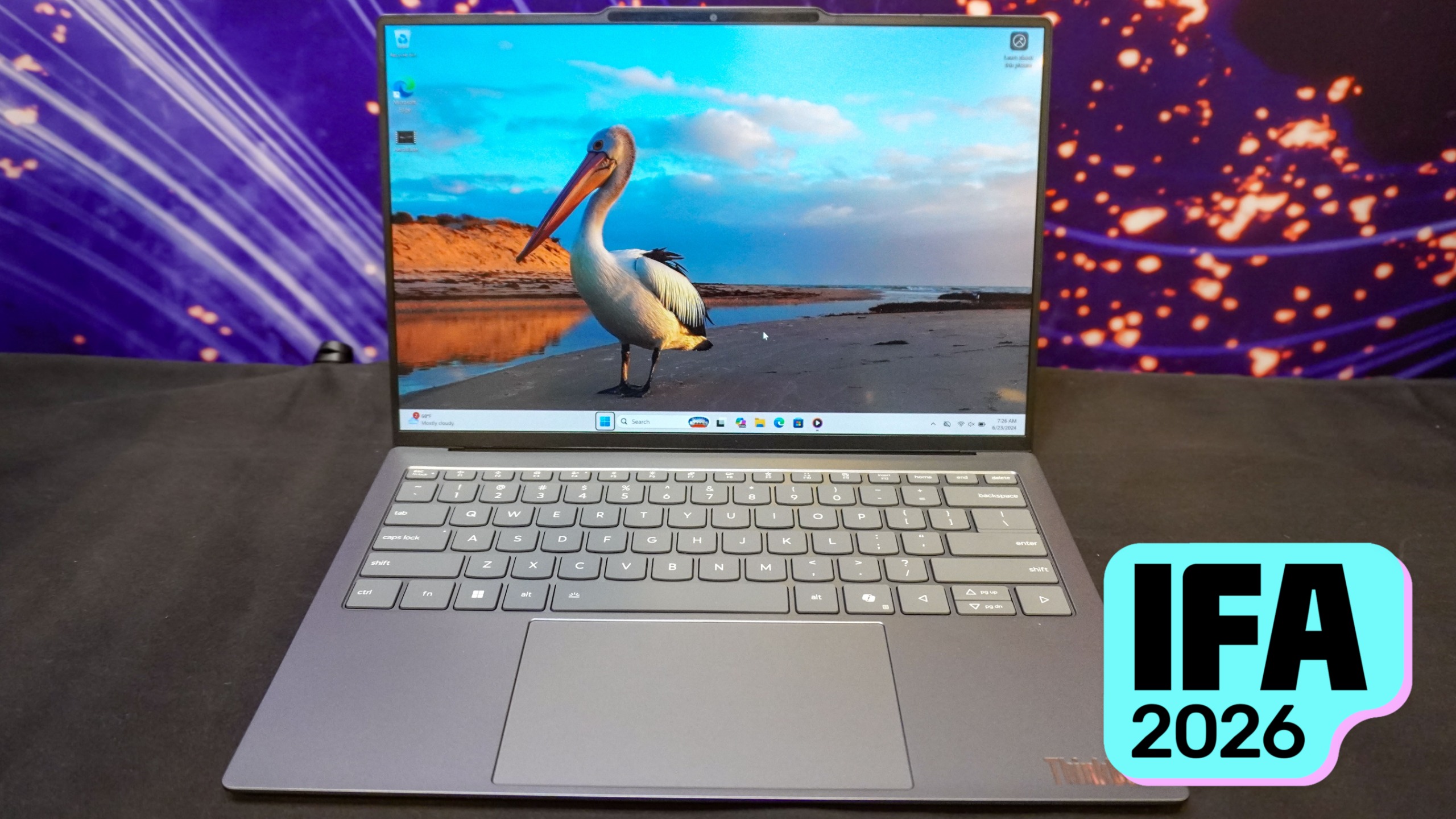 The Lenovo Project Aeroblade with an IFA 2026 badge