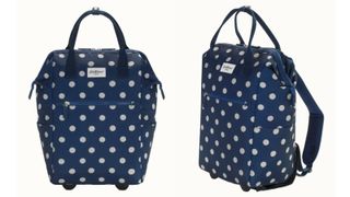 Cath Kidston Button Spot Frame Wheeled Backpack