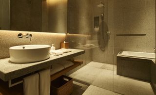 Bathroom in Muji hotel in Shenzen, China