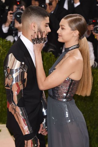 Zayn Malik and Gigi Hadid at the Met Ball 2016