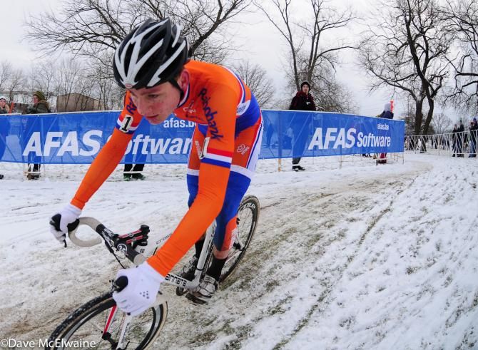 Mathieu van der Poel (NED) with a massive lead