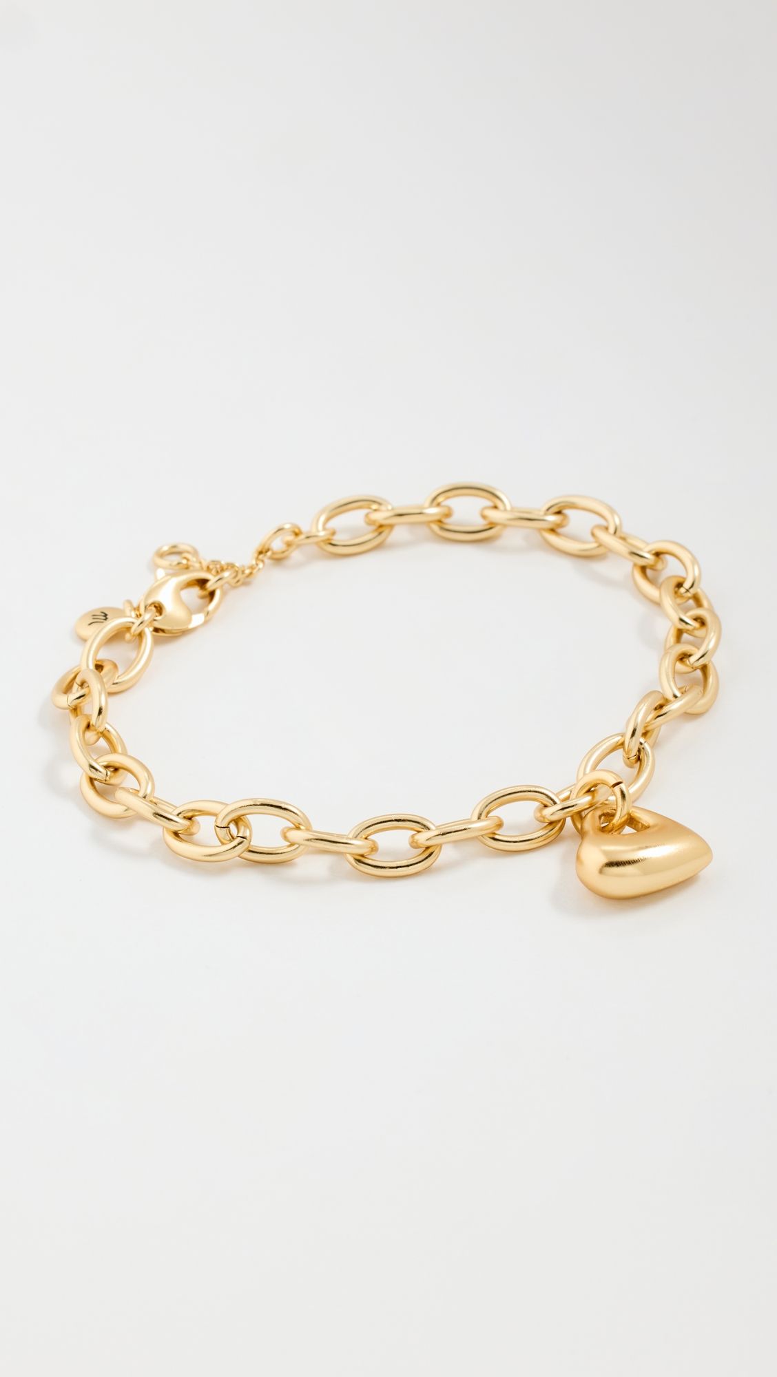 Puffy Cut Out Heart Bracelet