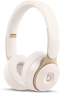 Beats Solo Pro Wireless Noise Cancelling On-Ear Headphones | Ivory | Was: £269.95 | Now: £189