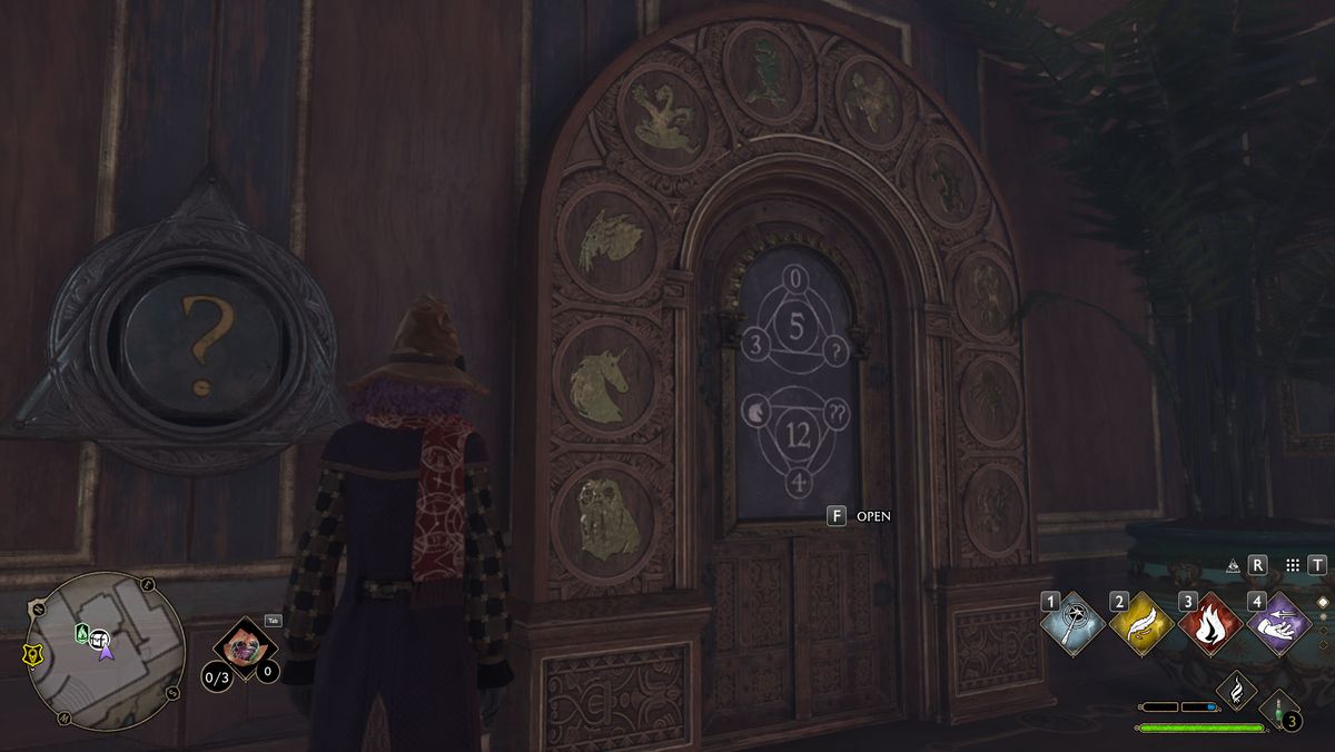Hogwarts Legacy math puzzle