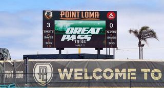 Point Loma Nazarene University Scoreboard