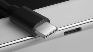 USB-C cable and port