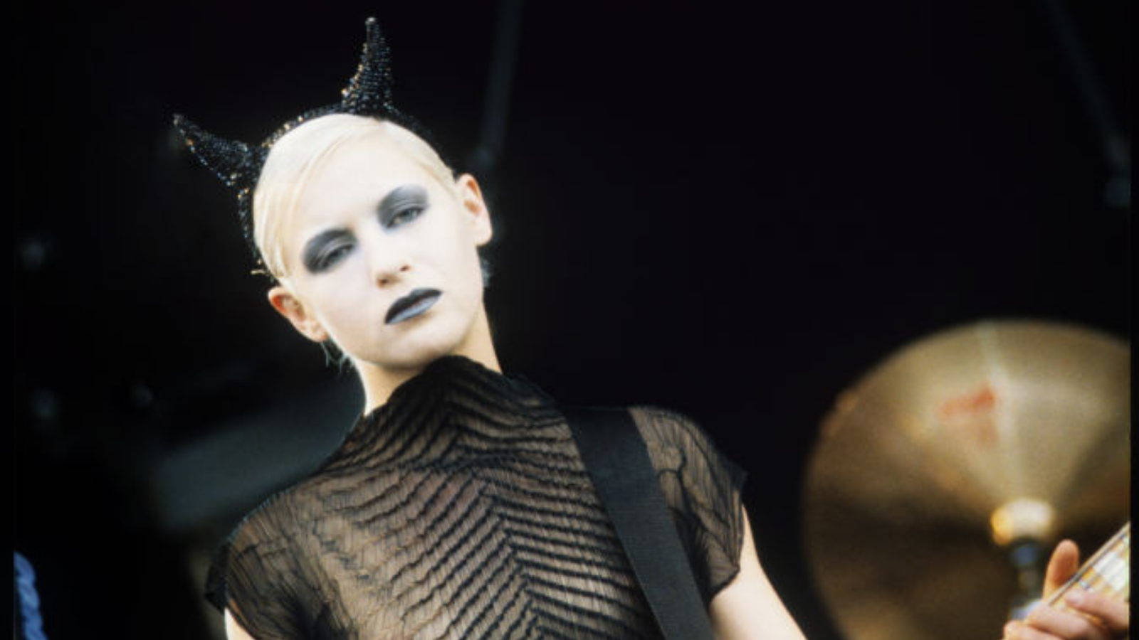 Smashing Pumpkins, D&#039;arcy Wretzky, Pinkpop Festival, Landgraaf, Holland, 01/06/1998.