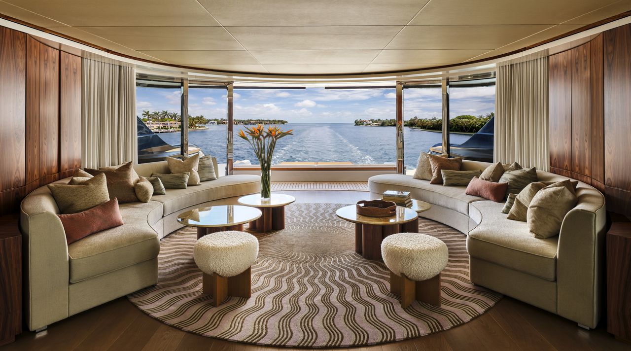 How Kelly Behun and Bonetti/Kozerski brought residential design to a luxury yacht