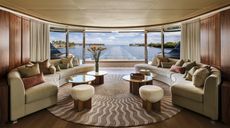 luxury yacht interior