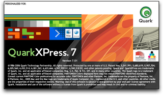 Quark Xpress v7