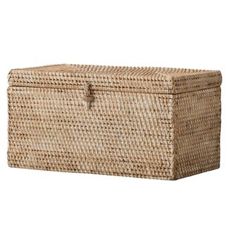 Tava Handwoven Rattan Lidded Box