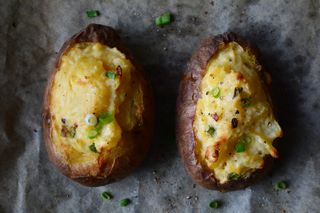 Twice baked potatoes