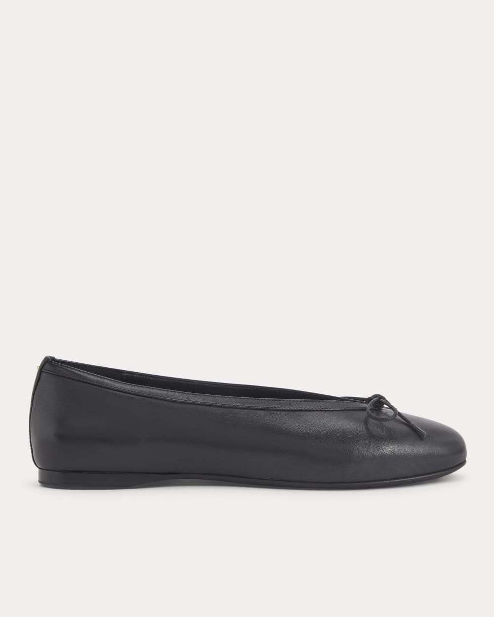 Made in Italy Ballet Flat | Black Leather - 5
