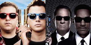 Jump Street and Men in Black main characters