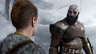 God of War: Ragnarok Kratos och Atreus
