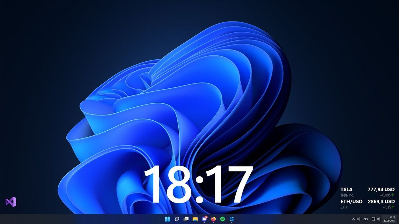 Bewidgets Windows 11 Dark