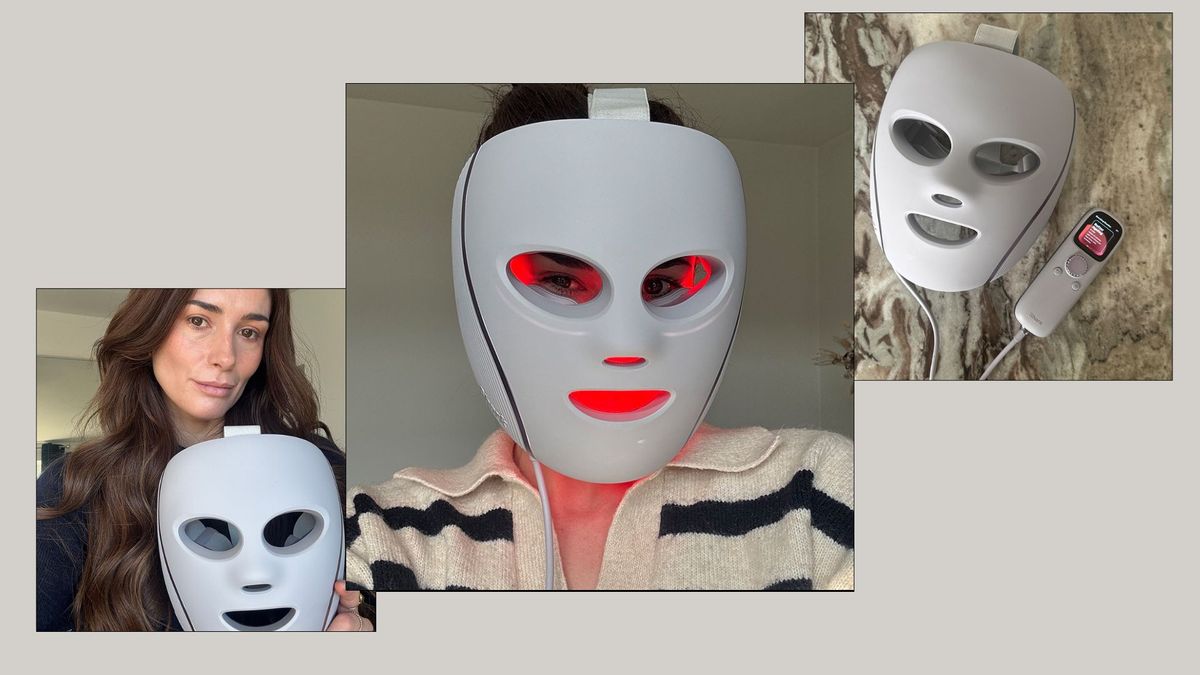 Shark CryoGlow LED Face Mask, Honestly Reviewed | Who What Wear