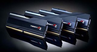 Four sticks of G.Skill Trident Z DDR5 RAM