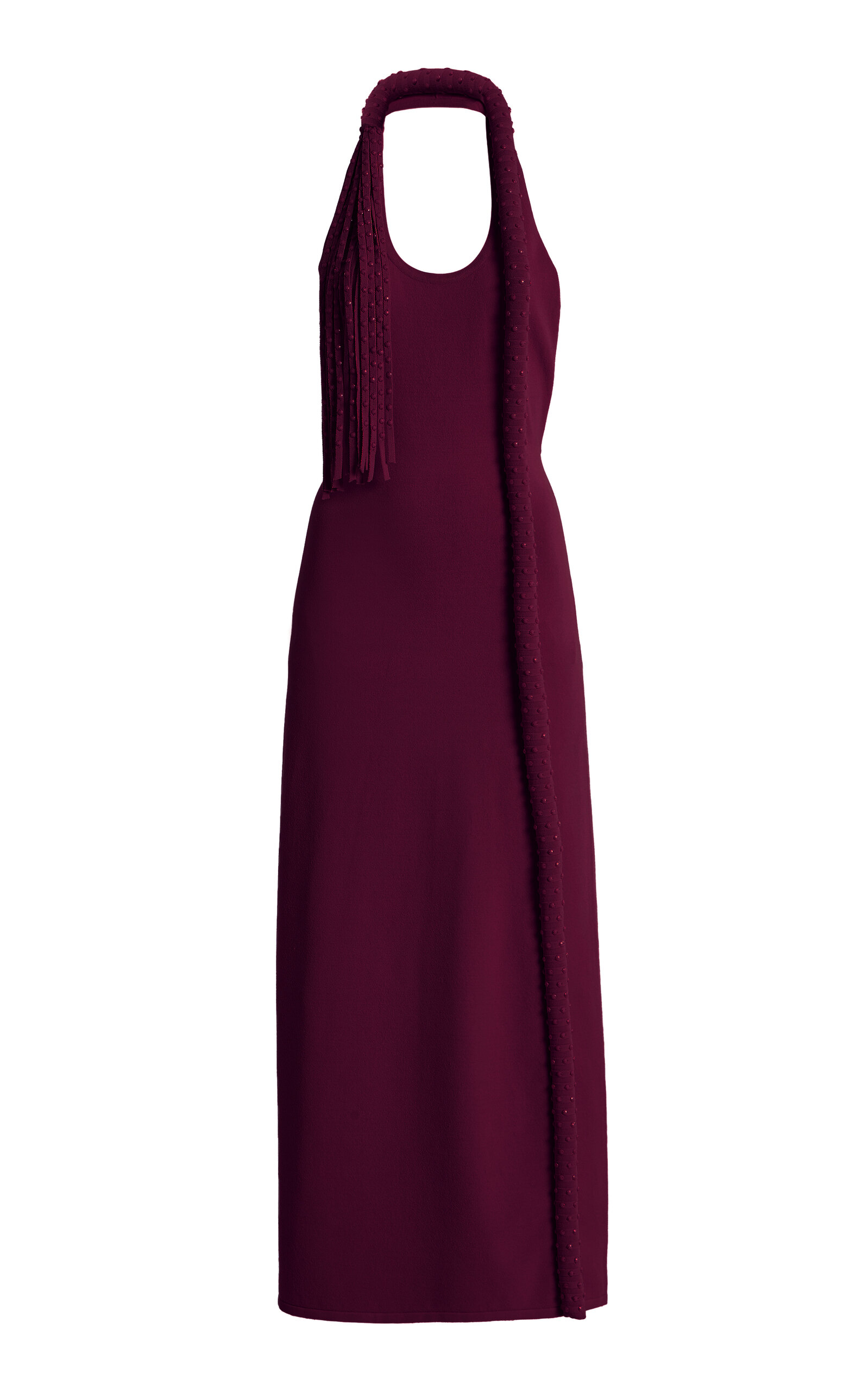 Mane Crepe Midi Dress
