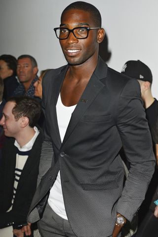 Tinie Tempah Gets Ready For The Astrid Andersen Show, London Collections: Men
