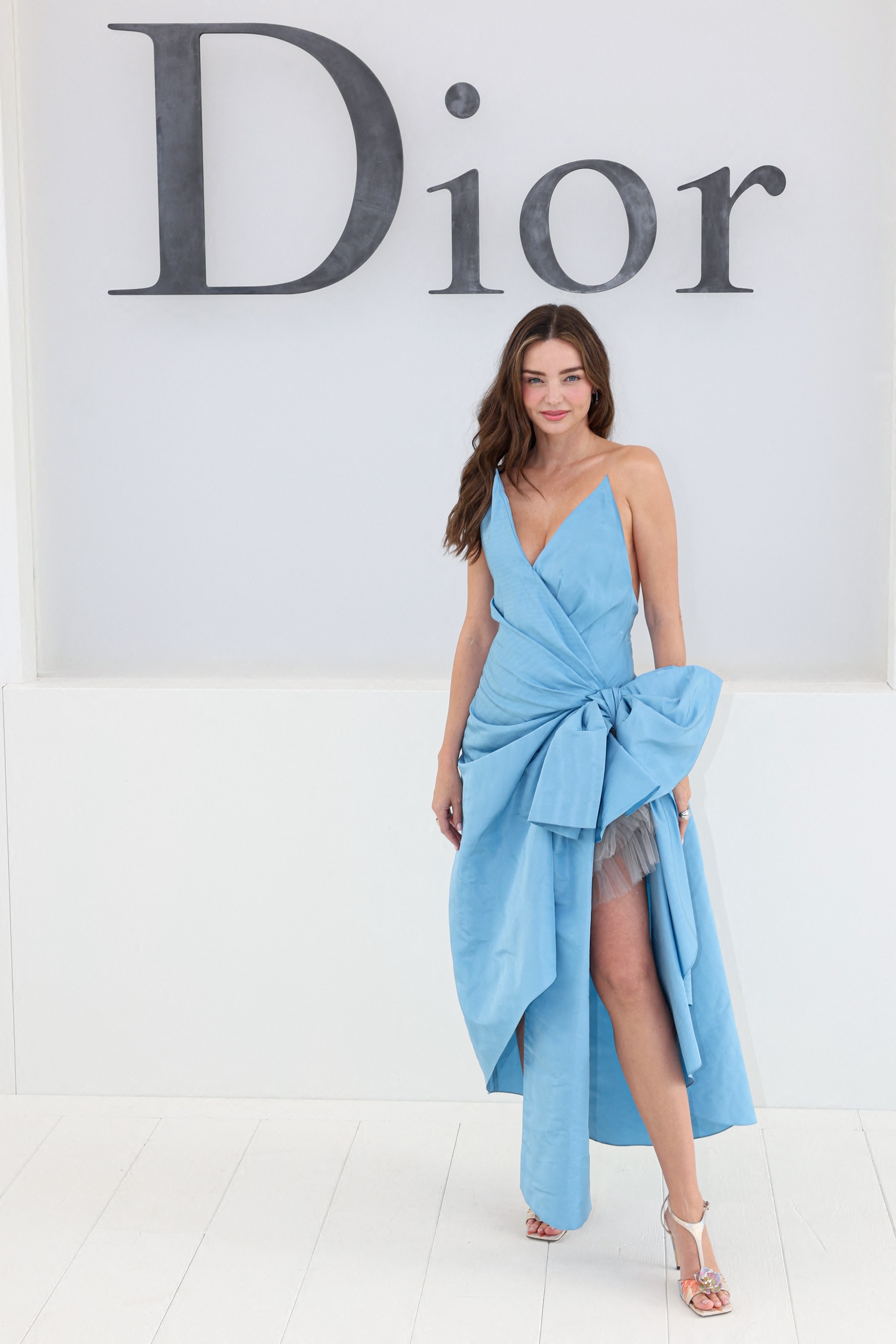 miranda kerr at the dior show.