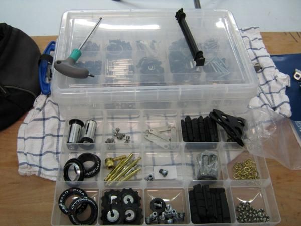 Plenty of minor parts are available