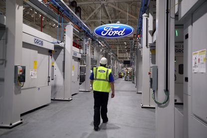 A Ford factory