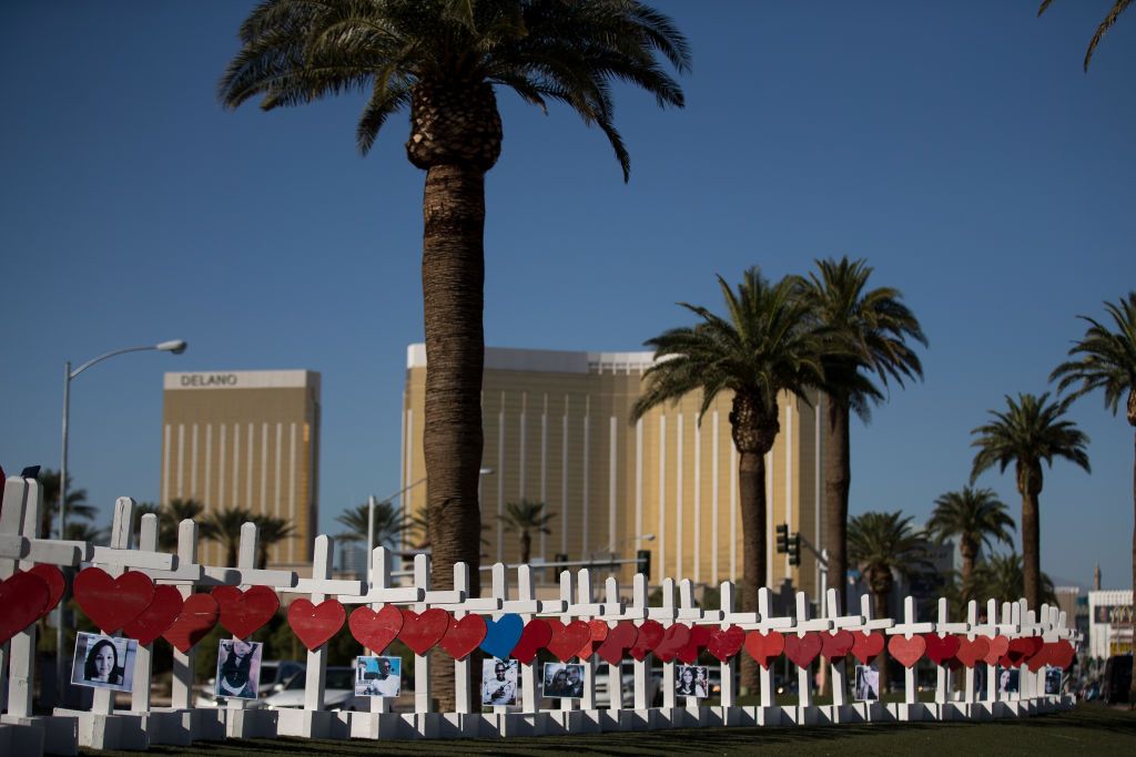 The Mandalay Bay resort.