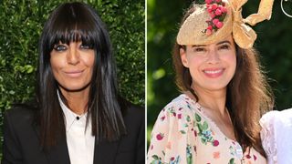 Composite of an image of Claudia Winkleman in 2023 and Sophie Winkleman in 2022