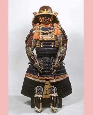 Japanese suit of armour in Haramaki style.