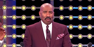 steve harvey confused face family feud