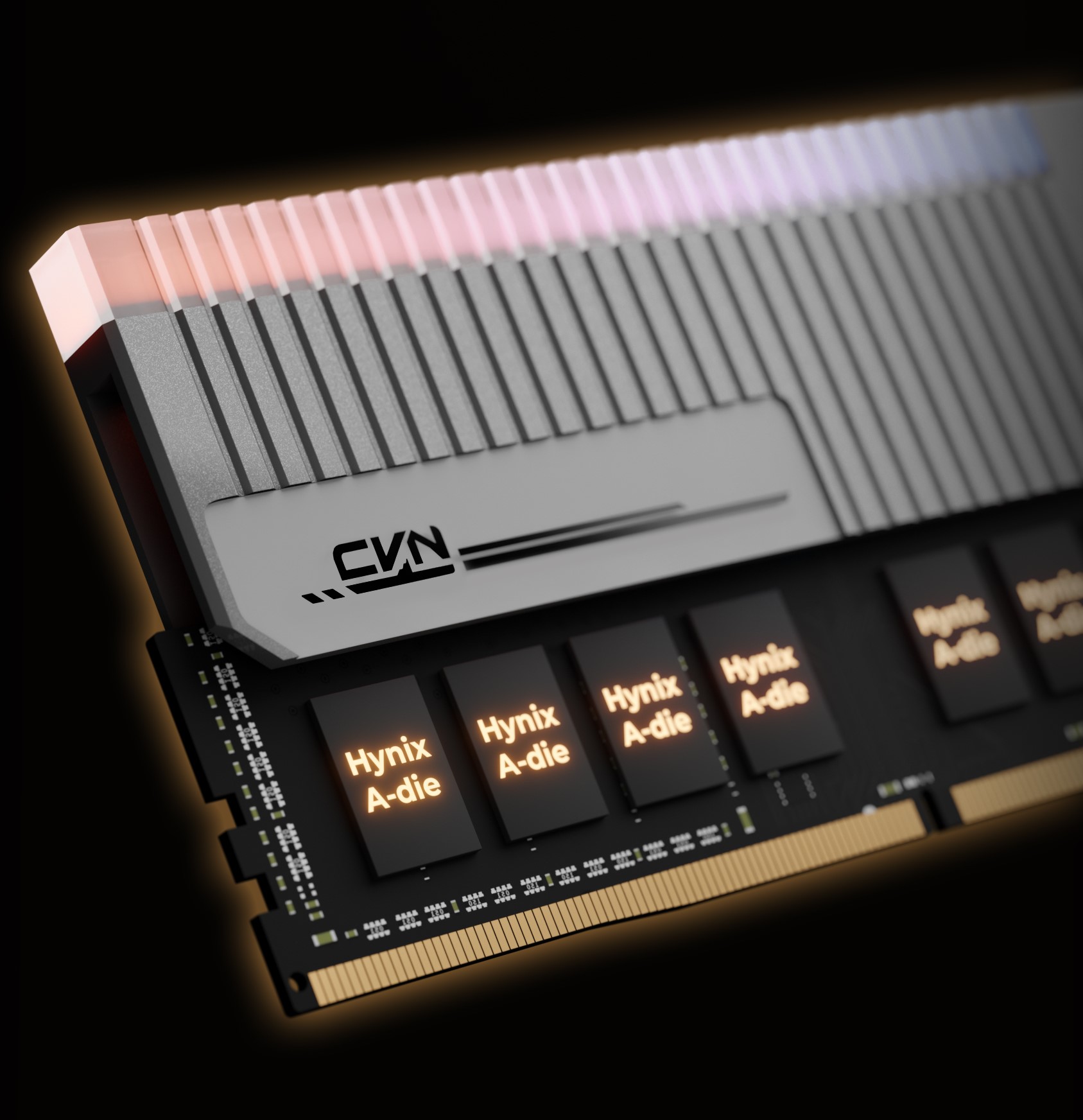 DDR5-10708: Colorful's CVN Icicle Modules Almost Hit DDR5 Record