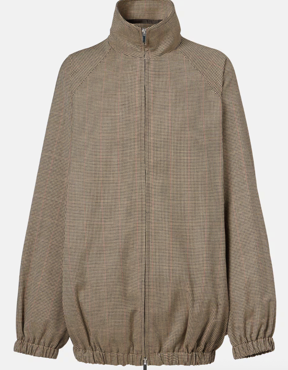 The Frankie Shop, Baxter Houndstooth Blouson Jacket