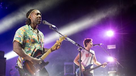 Bloc Party on stage