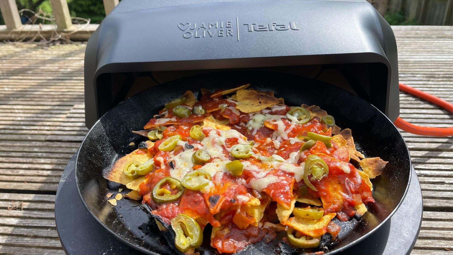 Nachos Tefal Jamie Oliver by Tefal JM4168G1 Stone-bake Pizza Oven