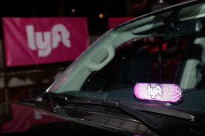 Lyft car.