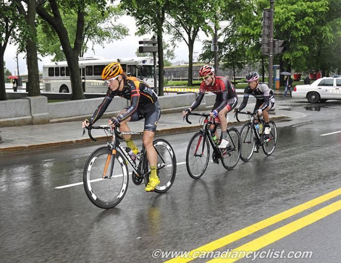 Bjorn Selander (Optum p/b Kelly Benefit Strategies) leading the break.