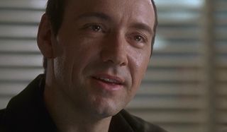 Kevin Spacey smiling in The Usual Suspects