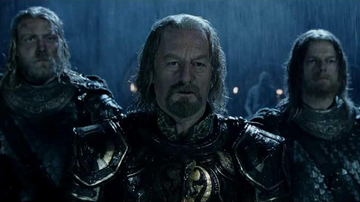 The Battle of Helm's Deep begins in The Lord of the Rings: The Two Towers