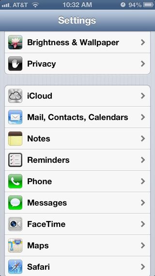iphone 5 privacy