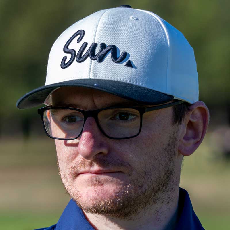 Sun Mountain Script Sun Hat