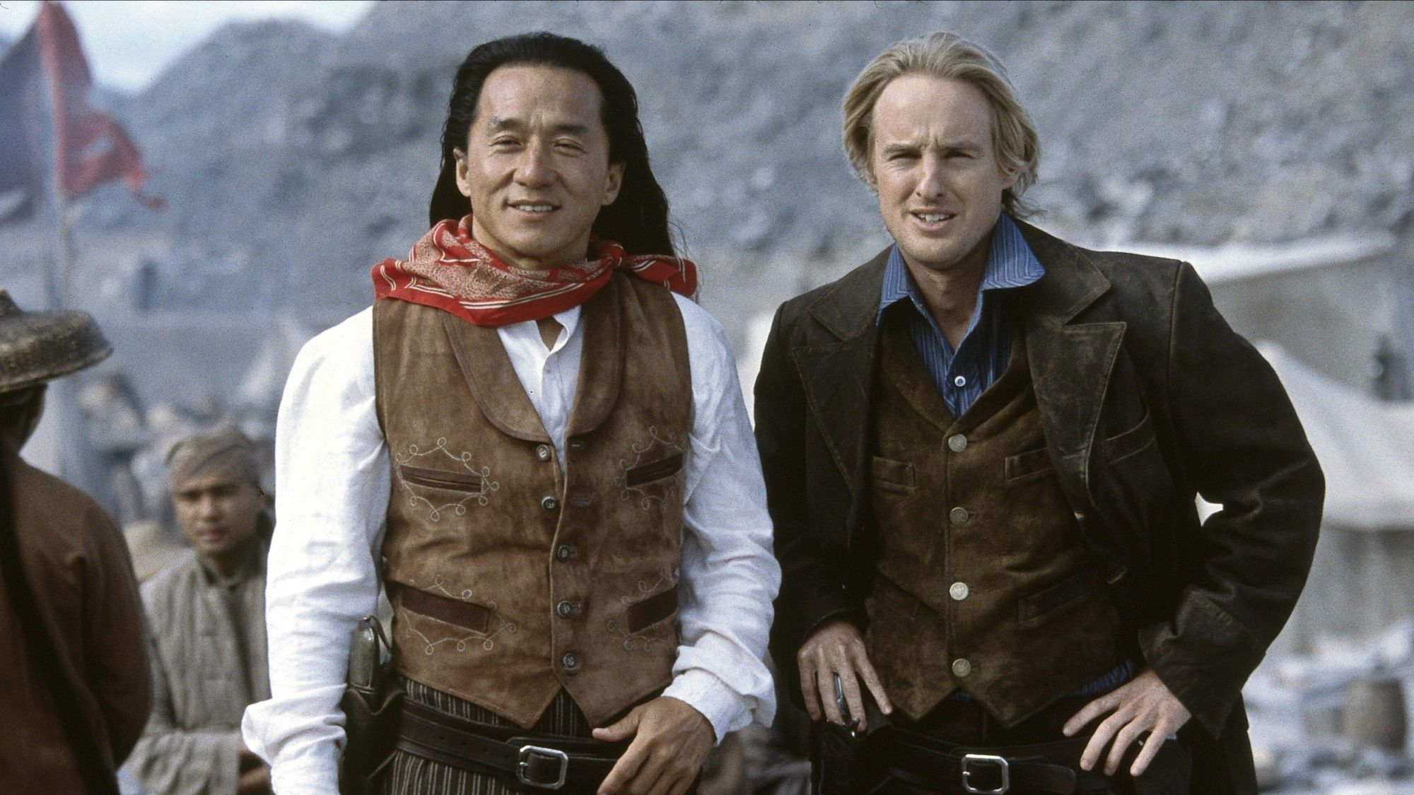 Jackie Chan and Owen Wilson in Shanghai Noon