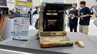 Sentinel Cypher custom PC at Computex 2024.